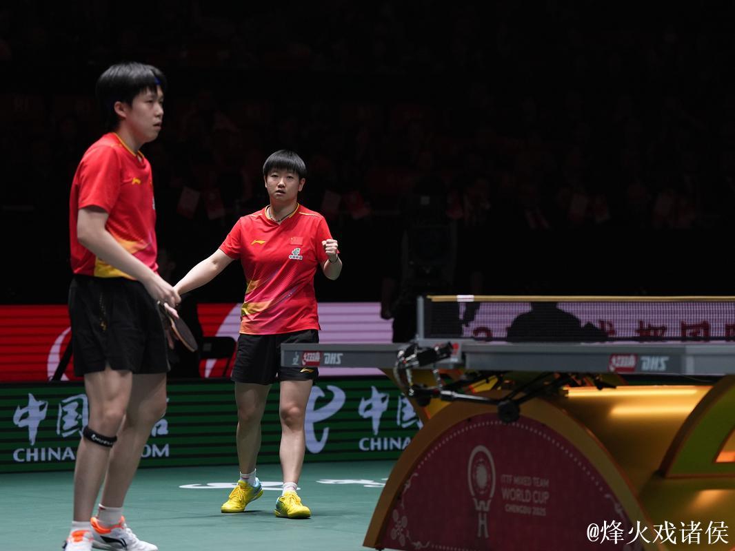 国际乒联混合团体世界杯决赛：中国VS日本